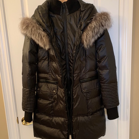 BLACK DOWN  WINTER COAT - M/S - Picture 3 of 16